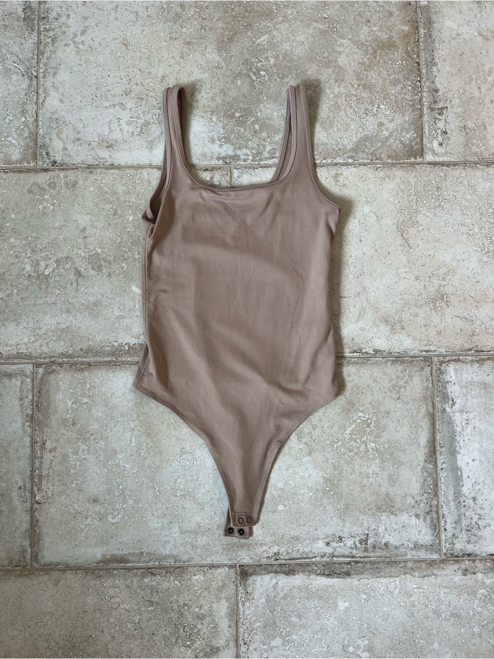 Abercrombie Soft AF Bodysuit in Taupe